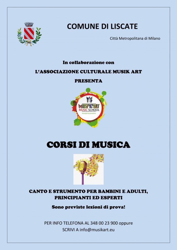 locandina corsi musica musikart